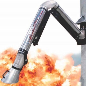 Extraction arms for HAZLOC