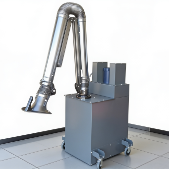 Fume Booth with SS Arm