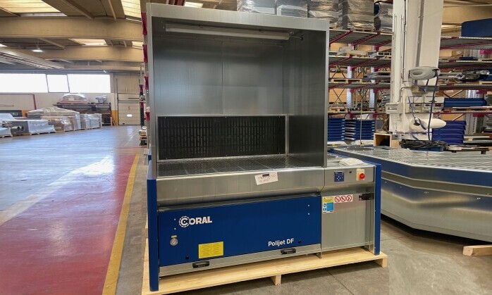 Downdraft Bench for Hot Metalwork