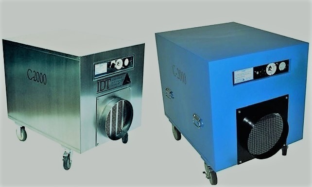 Hepa filter for negative store air exhaust fan