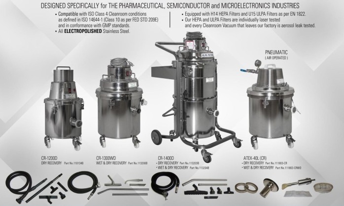 Cleanroom Vacuum Cleaners