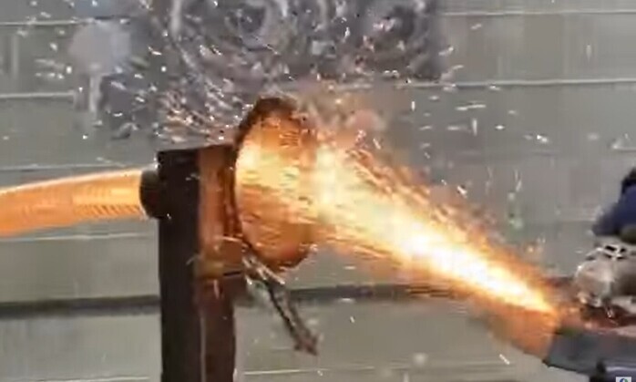 Metal Grinding Sparks