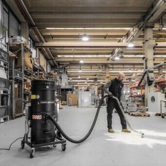 Wet Dry Vacuum in Warehouse