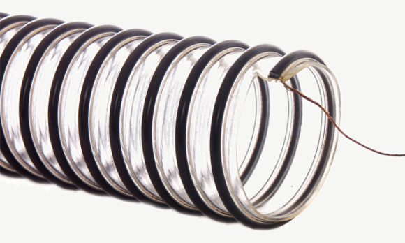 Urethane Food Hose with impregnated conductive resin