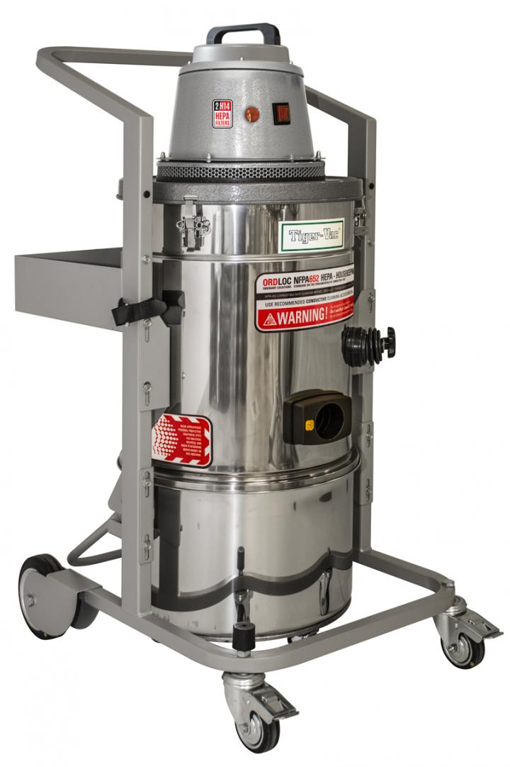 Electric and airpowered intrinsically safe vacuums Controlled Air Design