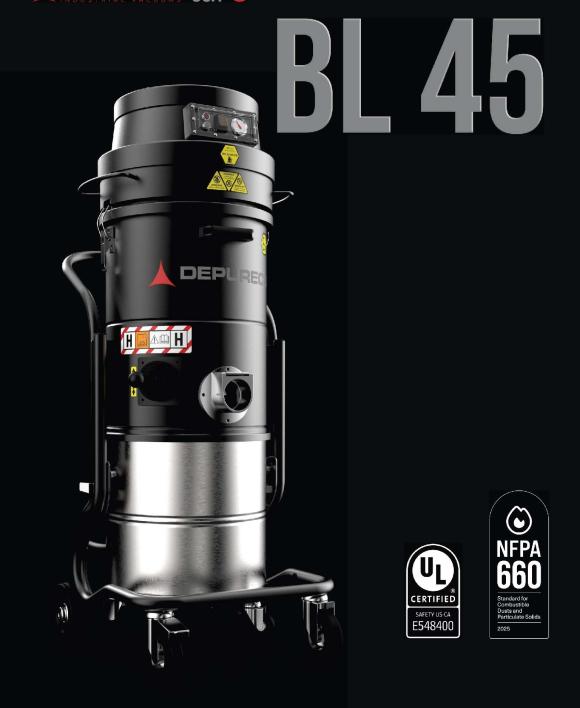 BL45 ATEX EXPLOSION-PROOF INDUSTRIAL VACUUM