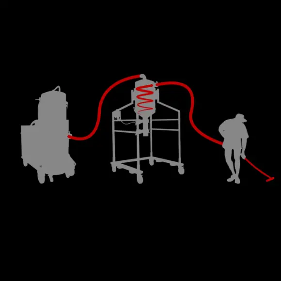 Hopper Pre-Separator For Big-Bag Discharge