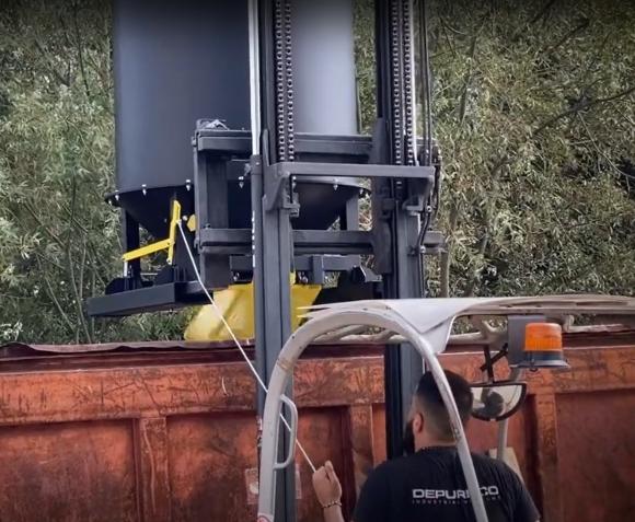 Forklift Discharge