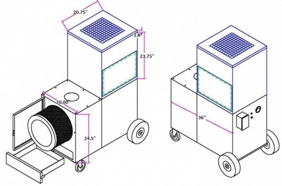 SPC XP Collectors for Explosive ST1 Dusts | Controlled Air Design