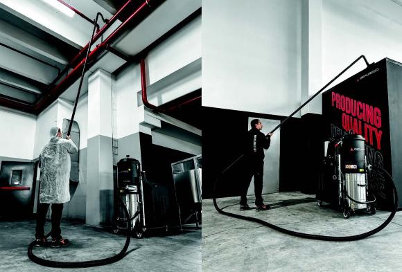 Overhead Vacuuming