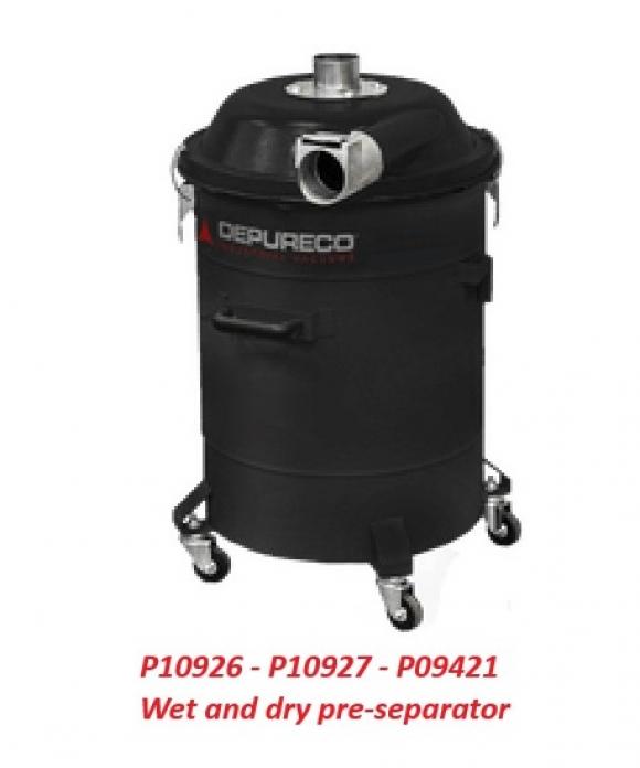 Pre-Filtered Separator Wet-Dry
