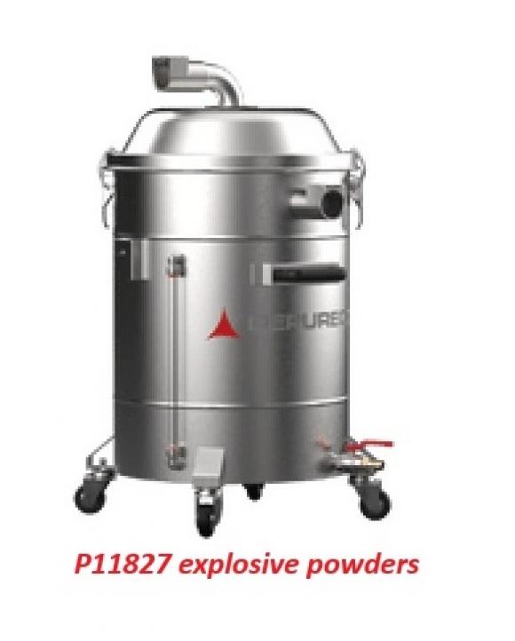 Pre-Filtered Separator explosive powders